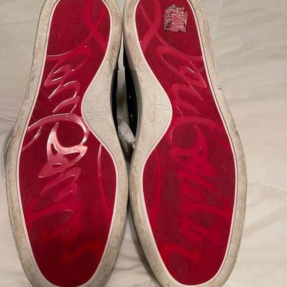 Authentic mens high top louboutin spike sneakers - Picture 3 of 4